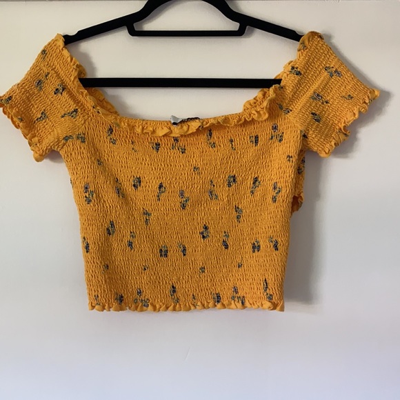 Yellow Cross Front Top - Picture 2 of 2